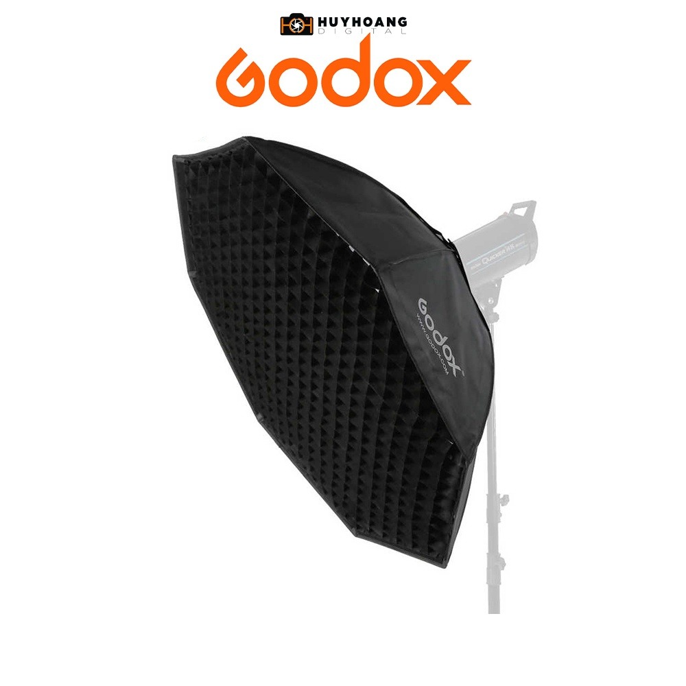 Tản sáng Softbox Godox Bát Giác 140cm, Tổ ong