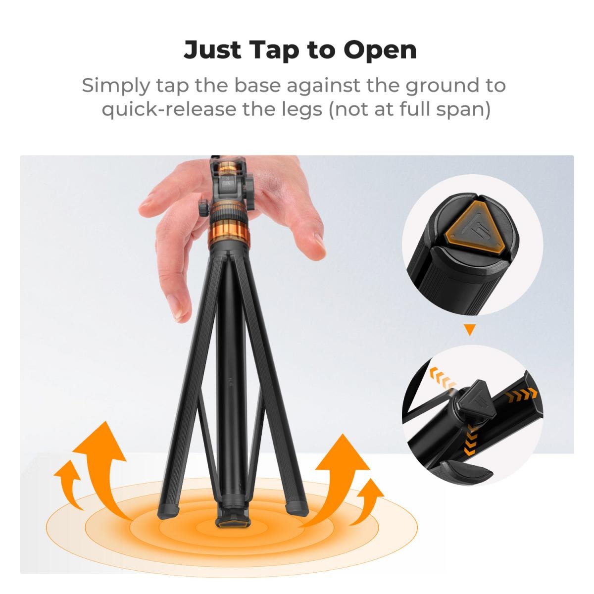 Cố định thiết bị trên tripod chuyên dụng