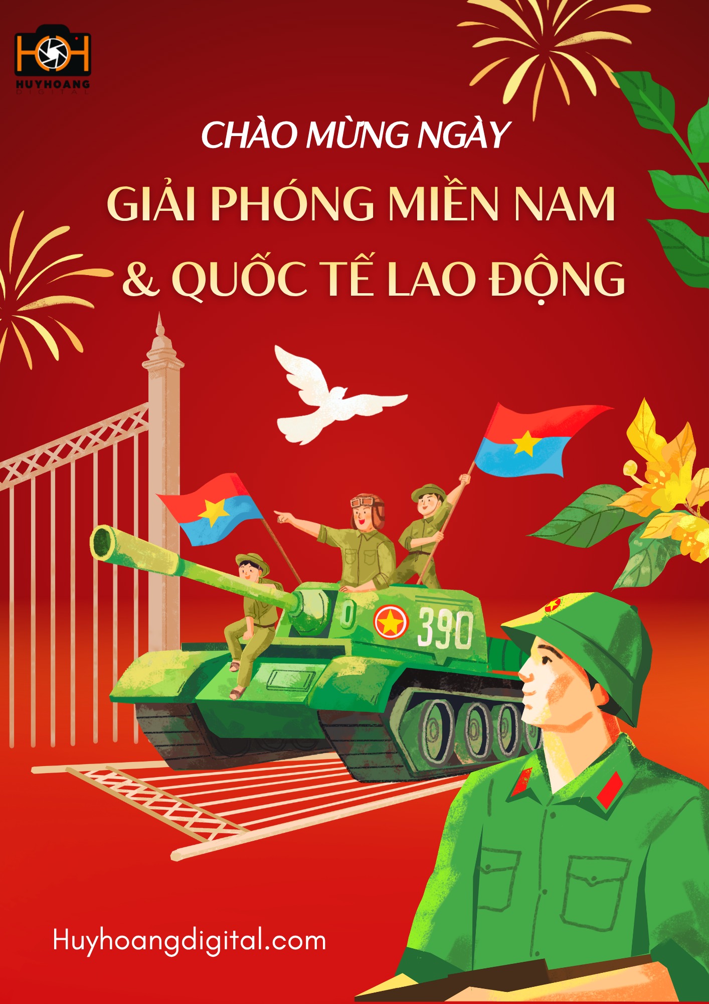 Huy Hoàng Digital phục vụ xuyên Lễ