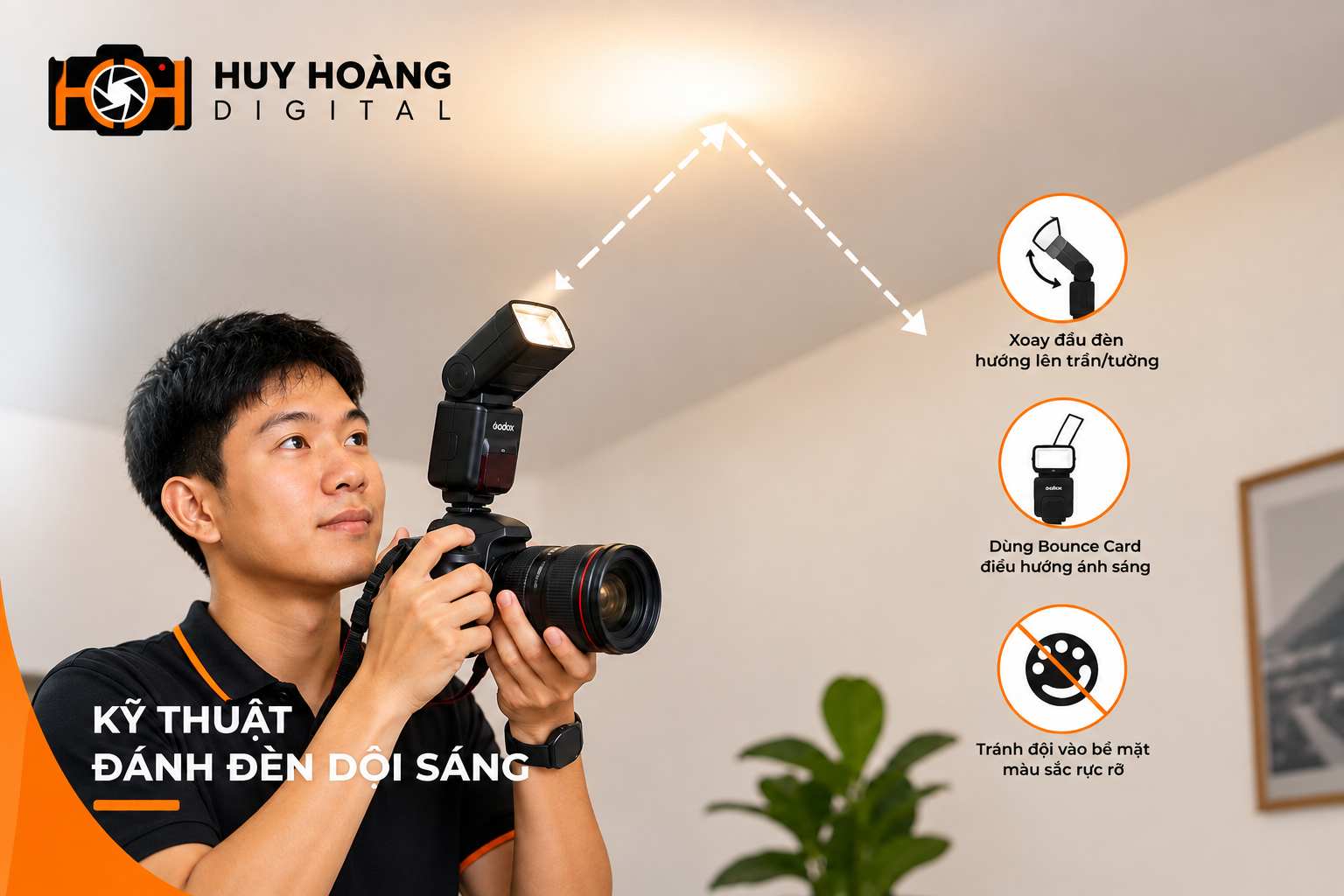 Kỹ thuật đánh đèn dội sáng (Bounce Flash)