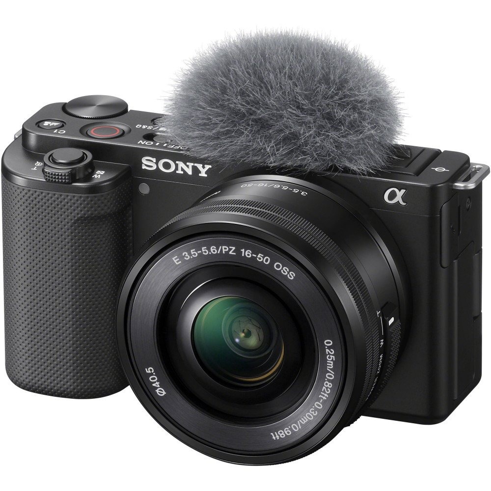 Máy ảnh Sony ZV-E10 + Lens 16-50mm F3.5-5.6 (Black)
