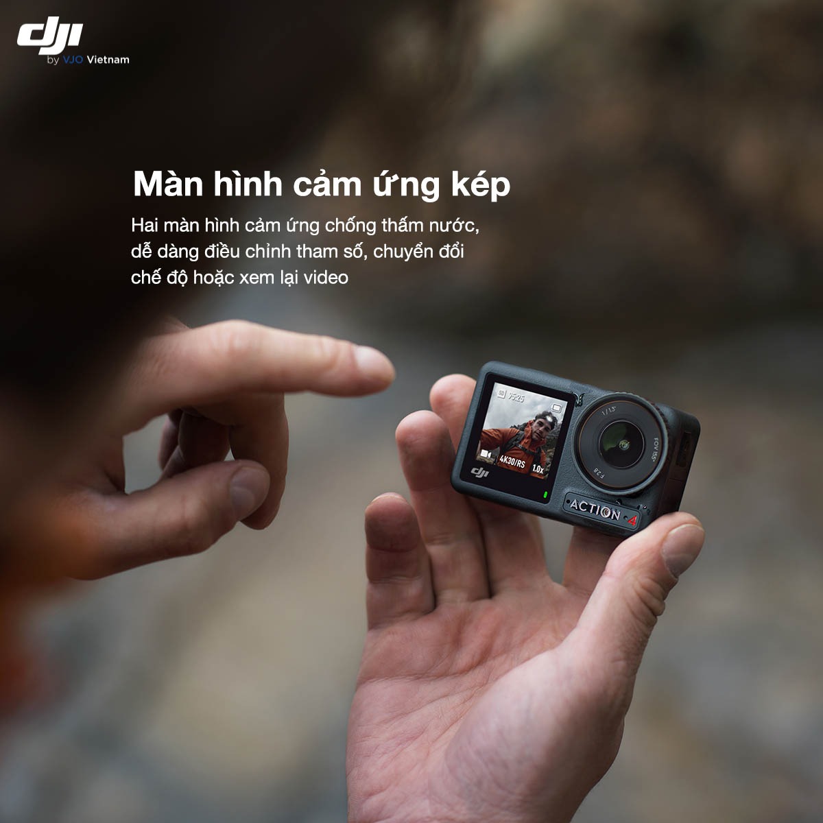 Màn hình cảm ứng màu kép