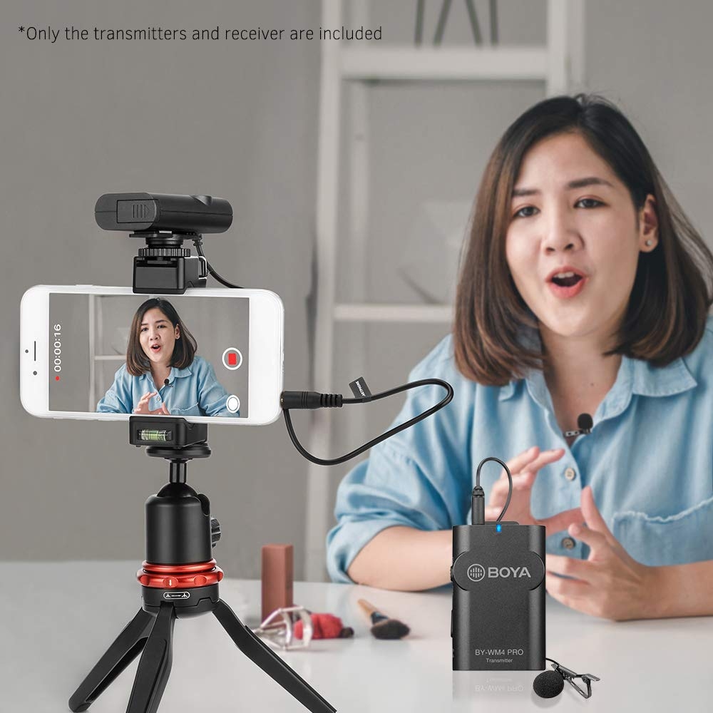 Mic phỏng vấn không dây cho quay video