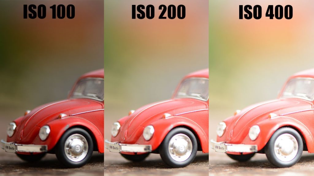 Thiết lập ISO ở mức tối thiểu