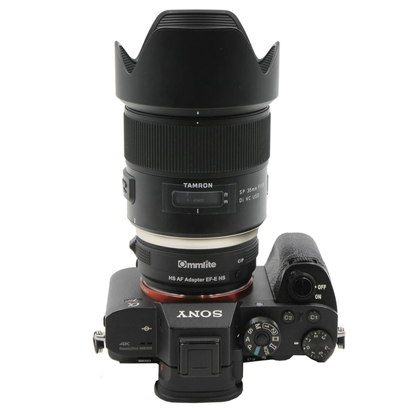 Ngàm chuyển Sony sang Canon loại điện tử lấy nét tự động
