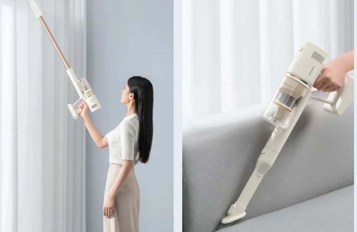 Máy hút bụi cầm tay không dây để việc dọn dẹp nhẹ tựa lông hồng