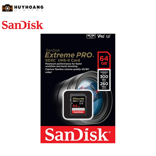 Thẻ nhớ SDXC SanDisk Extreme Pro UHS-II