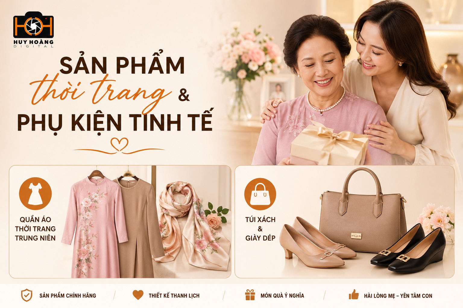 Sản phẩm thời trang và phụ kiện tinh tế