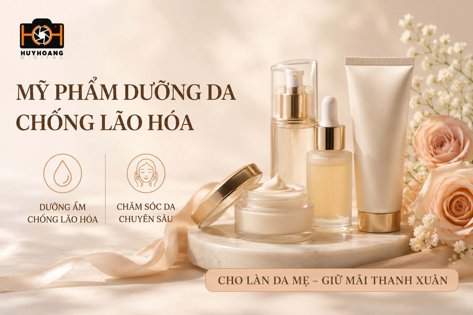 Mỹ phẩm dưỡng da là gợi ý quà sinh nhật cho mẹ khá hay