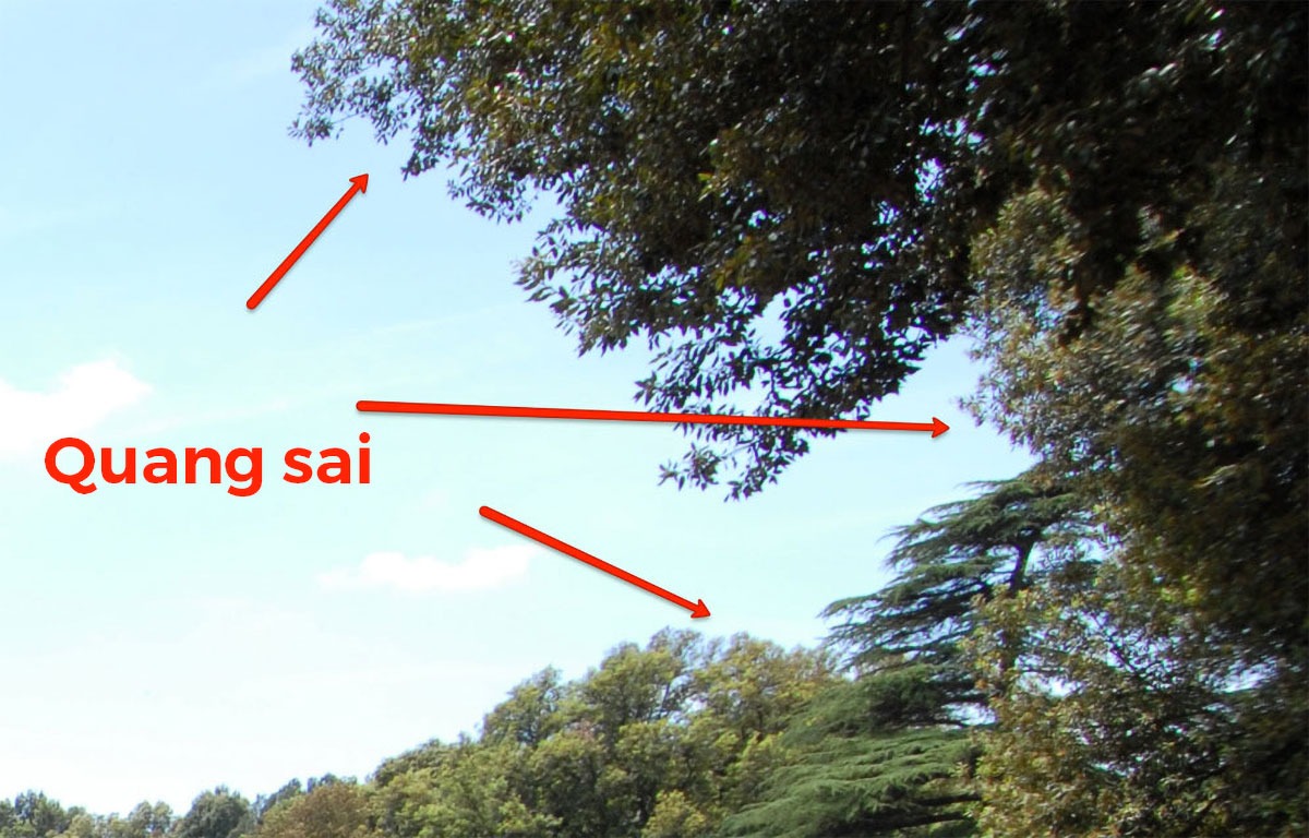 Quang sai màu là hiện tượng sai lệch quang học