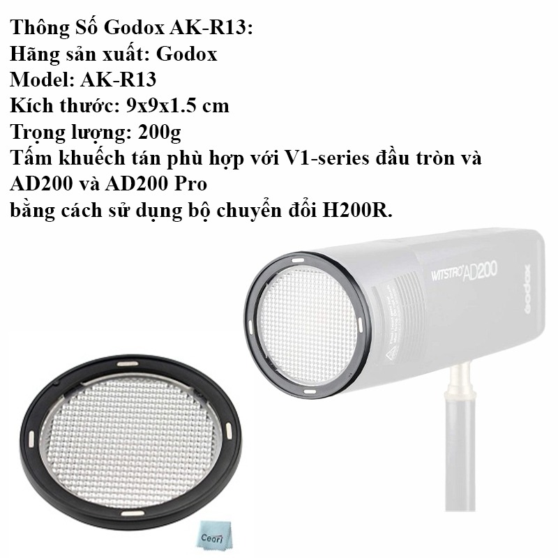 Ngàm tản sáng Godox S-R2