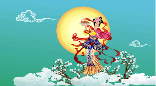 Background trung thu chị hằng