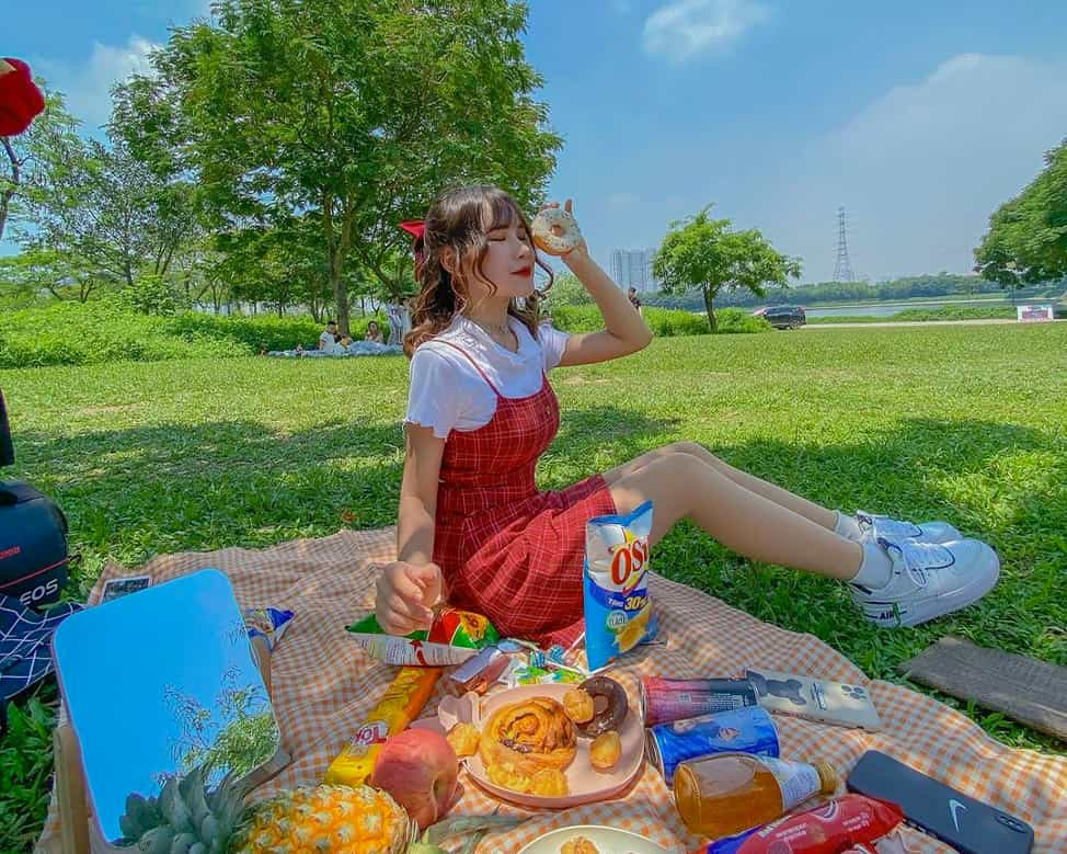 Chụp ảnh picnic đẹp