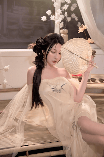 Chụp ảnh trung thu với trang phục cổ xưa chưa bao giờ hạ nhiệt