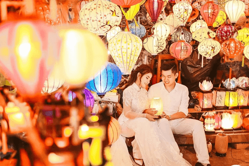 Concept chụp ảnh Trung Thu cho cặp đôi
