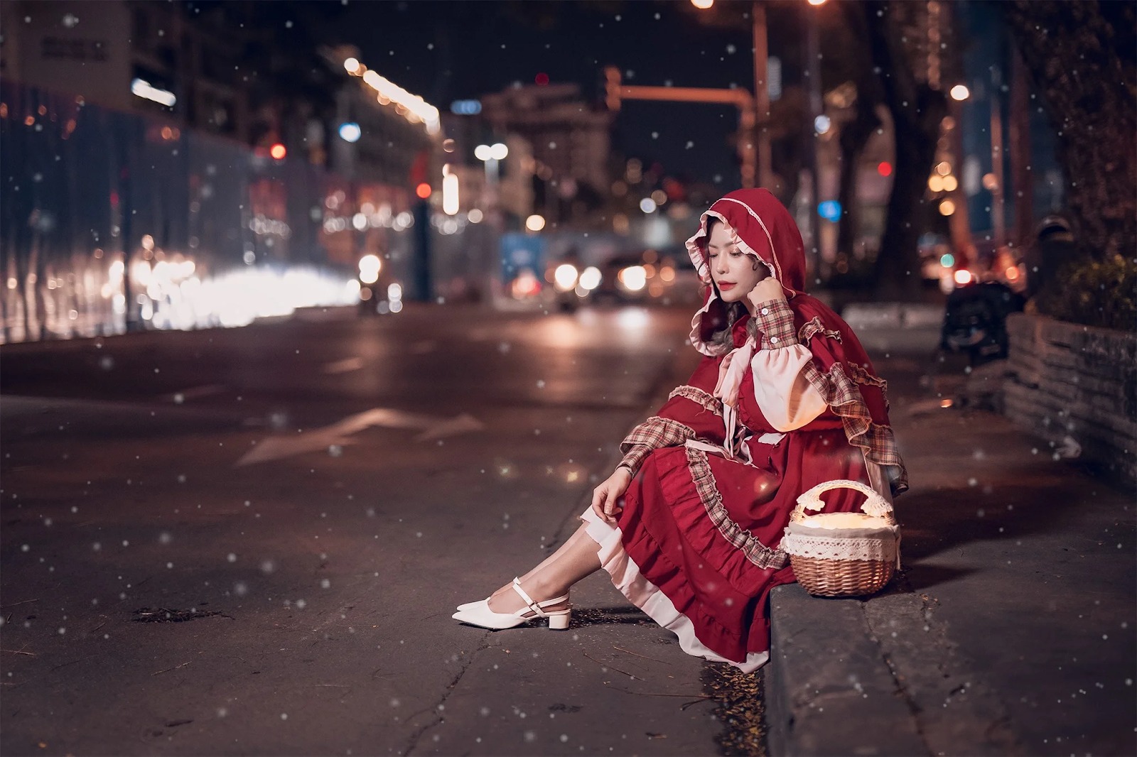Concept đường phố mùa đông