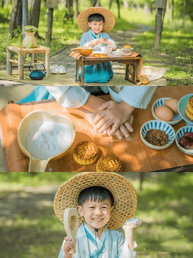 Concept học làm bánh Trung Thu