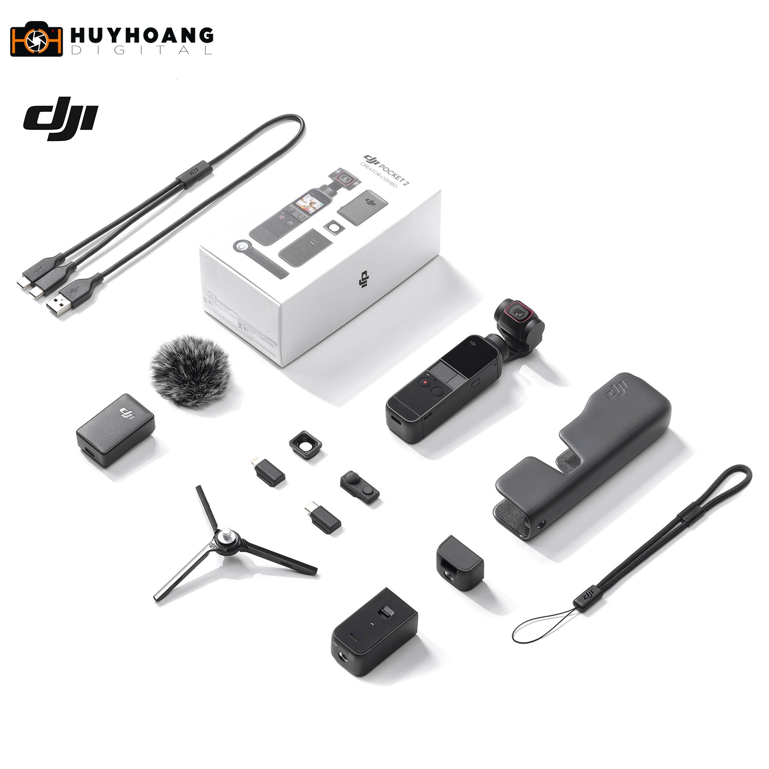 DJI Osmo Pocket 2 Combo – Bộ phụ kiện đầy đủ cho chuyến đi