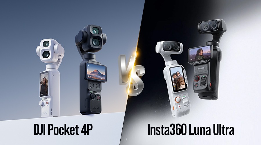 Nên mua DJI Pocket 4P hay Insta360 để quay vlog chất lượng?