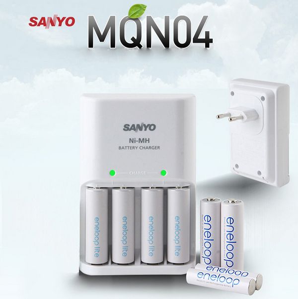 Dock Sạc Pin Máy Ảnh Tiêu Chuẩn Sanyo MQN 04 - Hàng Nhập Khẩu