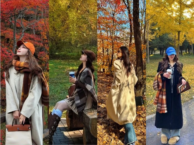 Bật mí kiểu tạo dáng chụp ảnh mùa đông vạn người mê