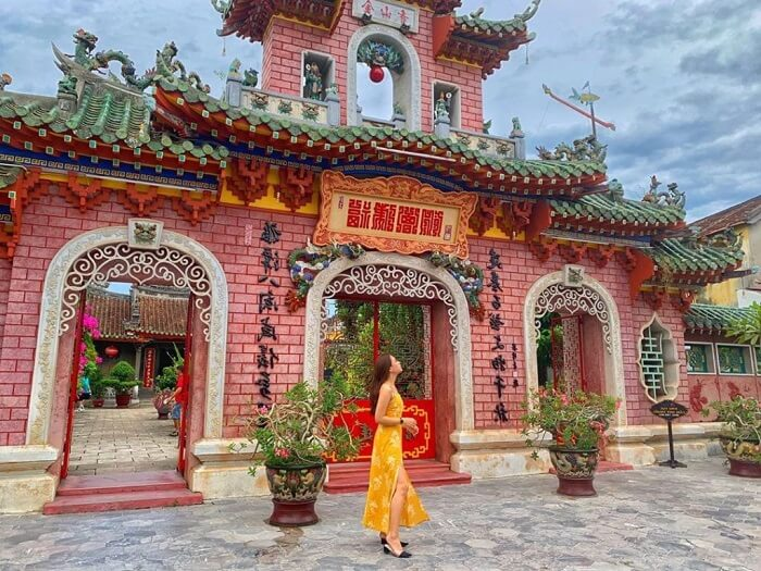 Hội quán Phúc Kiến uy nghi - Địa chỉ 46 Trần Phú, Cẩm Châu, TP. Hội An, Quảng Nam