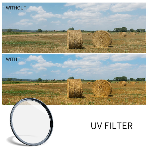 Kính lọc UV không ảnh hưởng lớn đối với ảnh nhưng có khả năng bảo vệ ống kính rất tốt