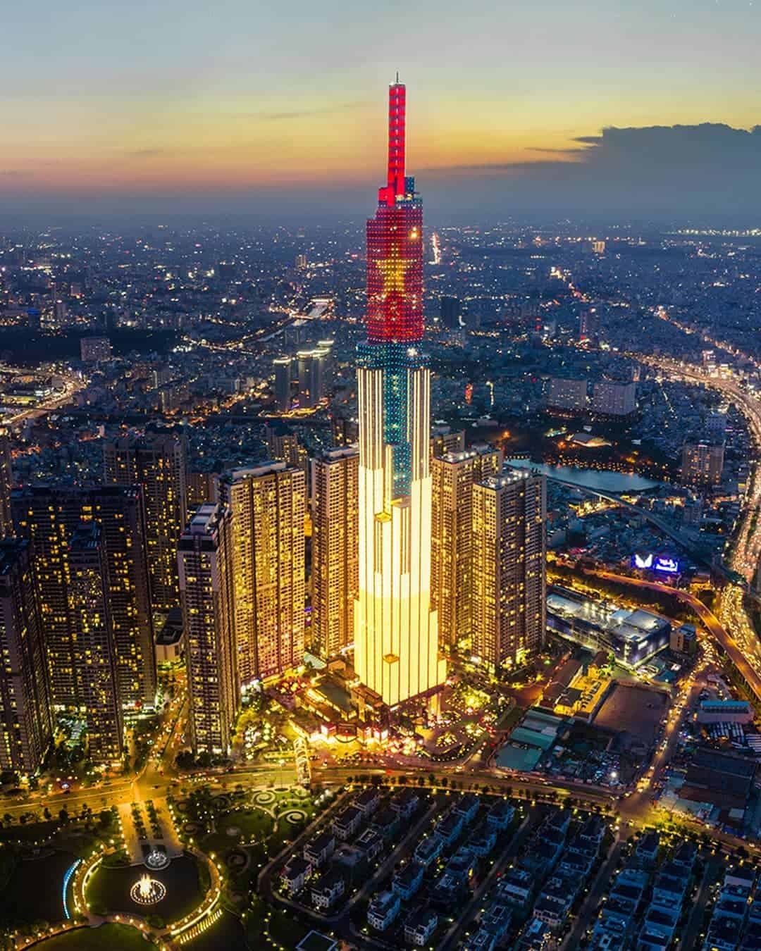 Landmark 81 – Biểu tượng hiện đại rực rỡ ánh đèn