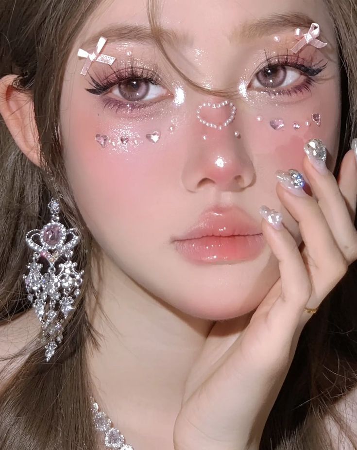 Make up giáng sinh lấp lánh ánh sao