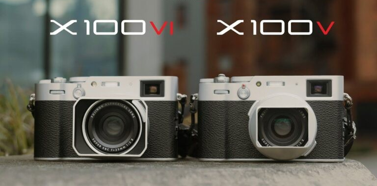 Máy ảnh Compact Fujifilm X100VI và X100V