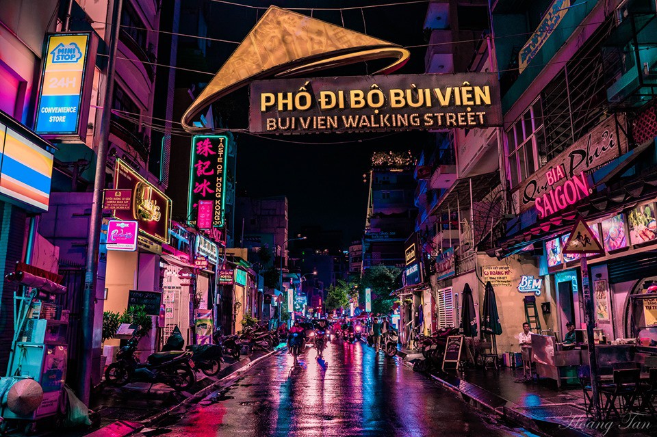 Phố Tây Bùi Viện - thiên đường giải trí về đêm