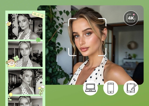 PhotoBooth Online mang đến trải nghiệm chụp ảnh nhanh chóng ngay