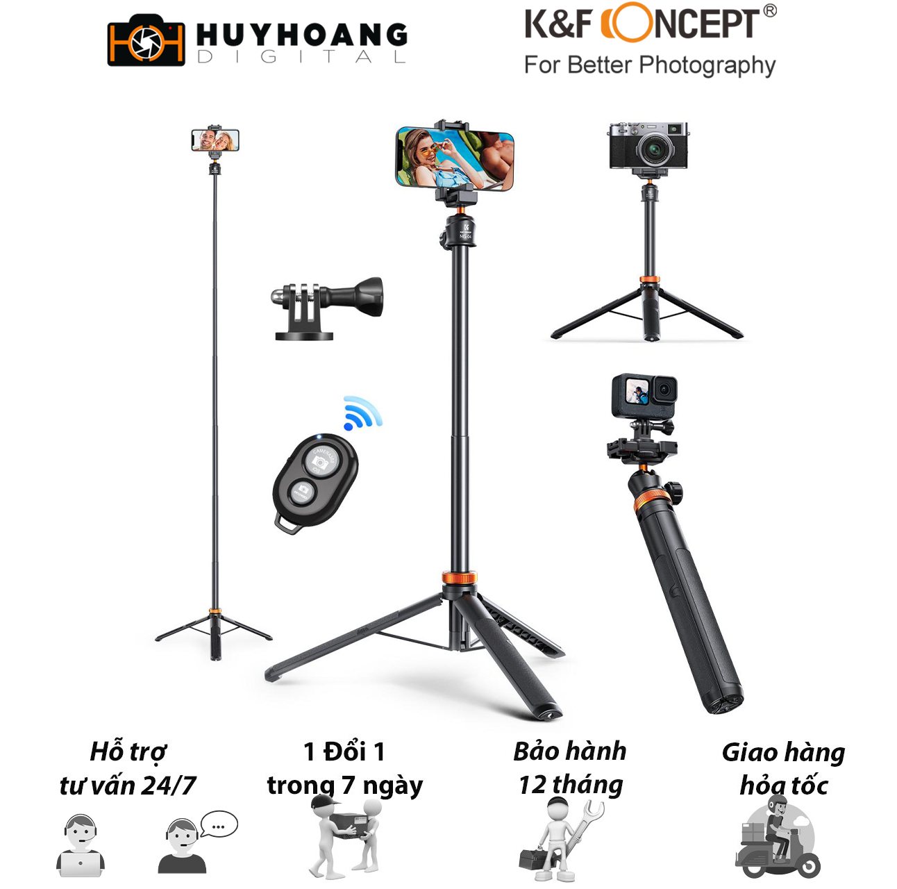 Phụ kiện chụp ảnh rừng thông không thể thiếu – chỉ có tại Huy Hoàng Digital