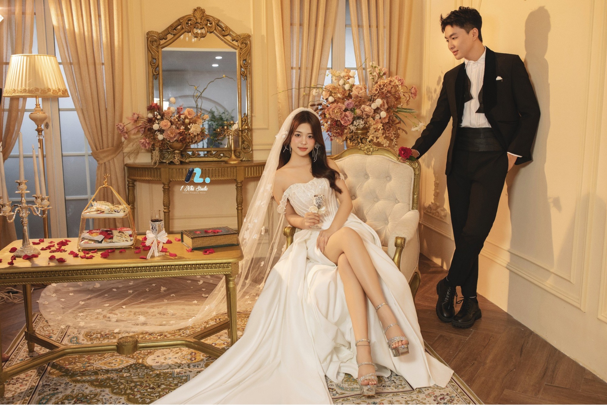 Trọn bộ thiết bị setup studio chụp ảnh cưới chất lượng cao