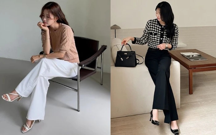 Tạo dáng với giày mũi nhọn