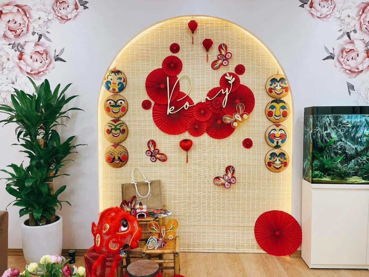 Những điều lưu ý khi trang trí góc chụp ảnh trung thu