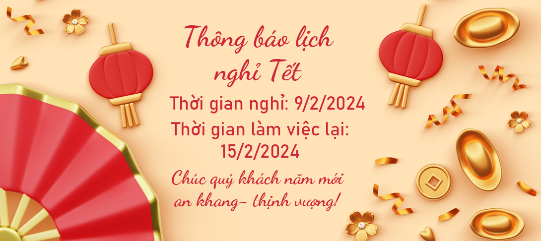Banner nghỉ Tết
