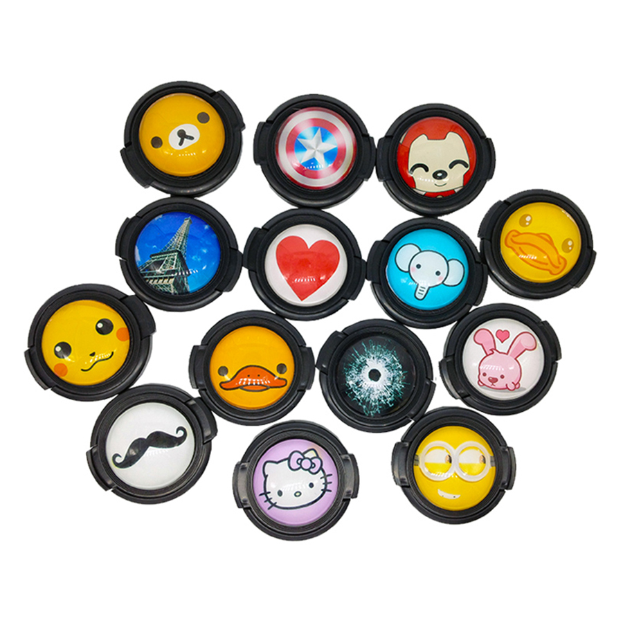 Cap Bấm Hình Cartoon (Size 40.5) - Hàng Nhập Khẩu (Giao Màu Ngẫu Nhiên)