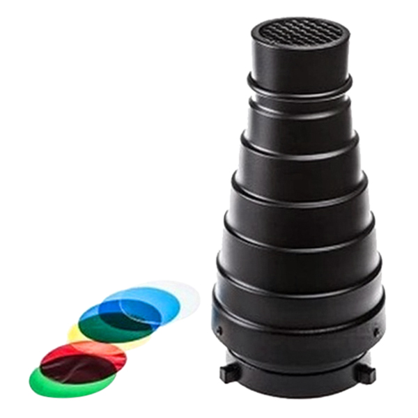 Snoot & Color Filter Bowen Mount Godox S Type - Hàng Nhập Khẩu