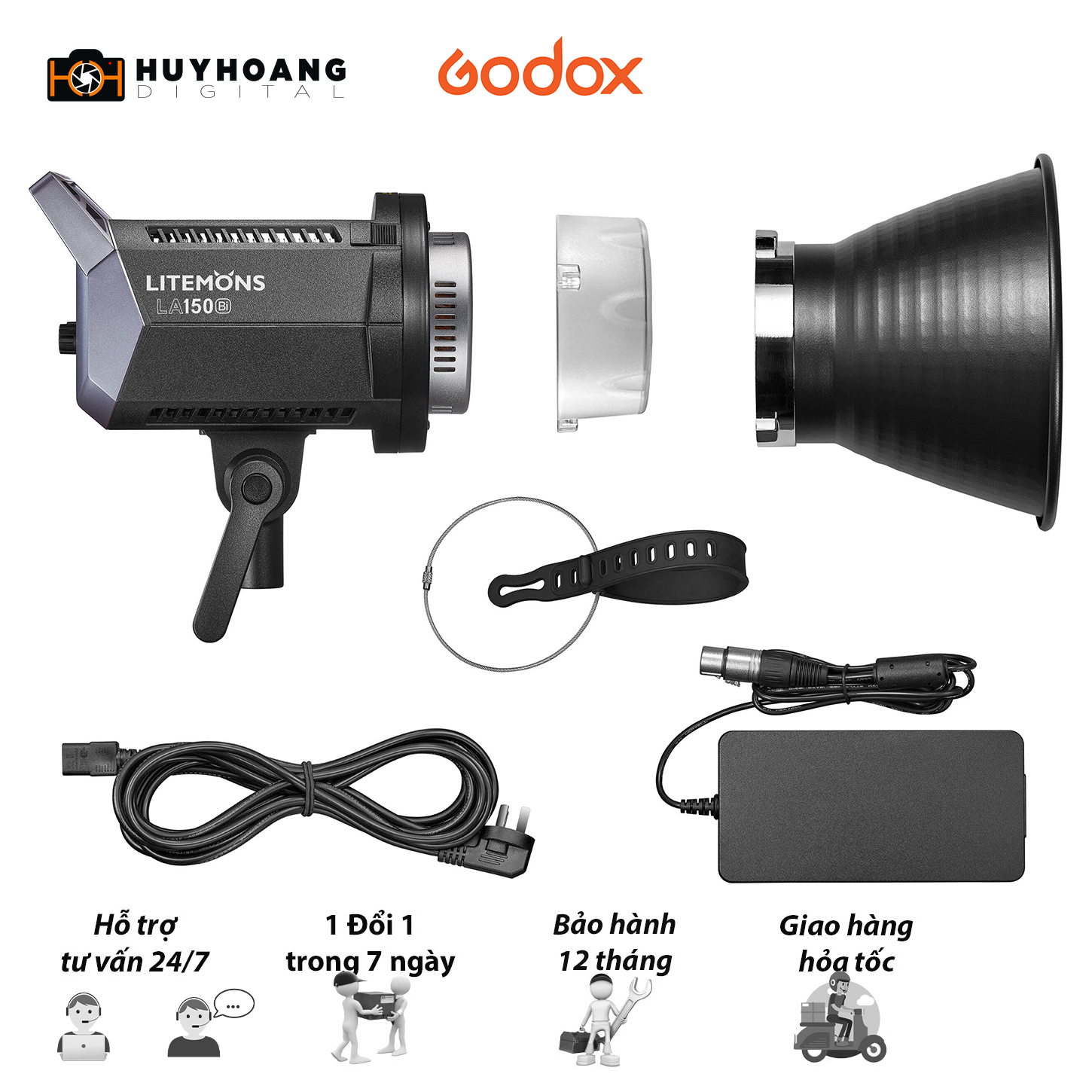 Đèn LED Godox Litemons LA150D