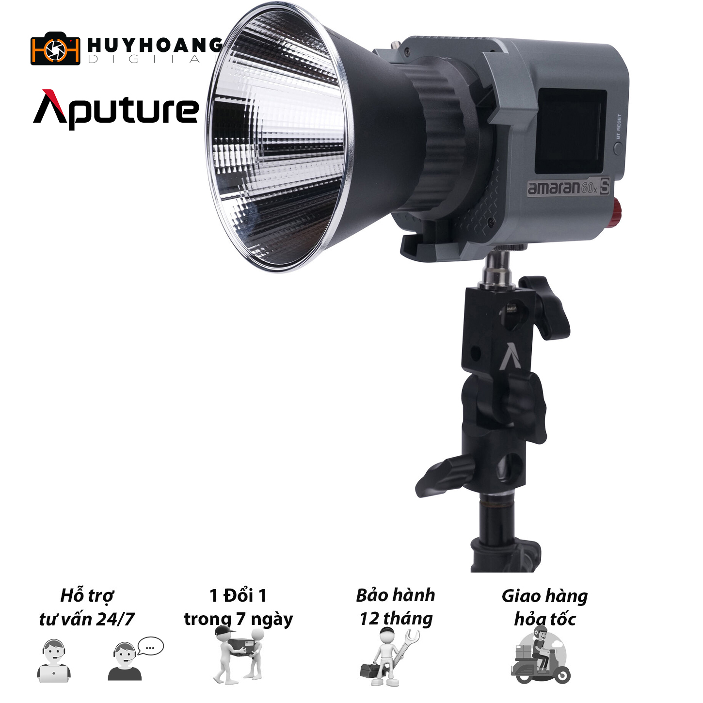 Đèn LED Aputure Amaran 60x S