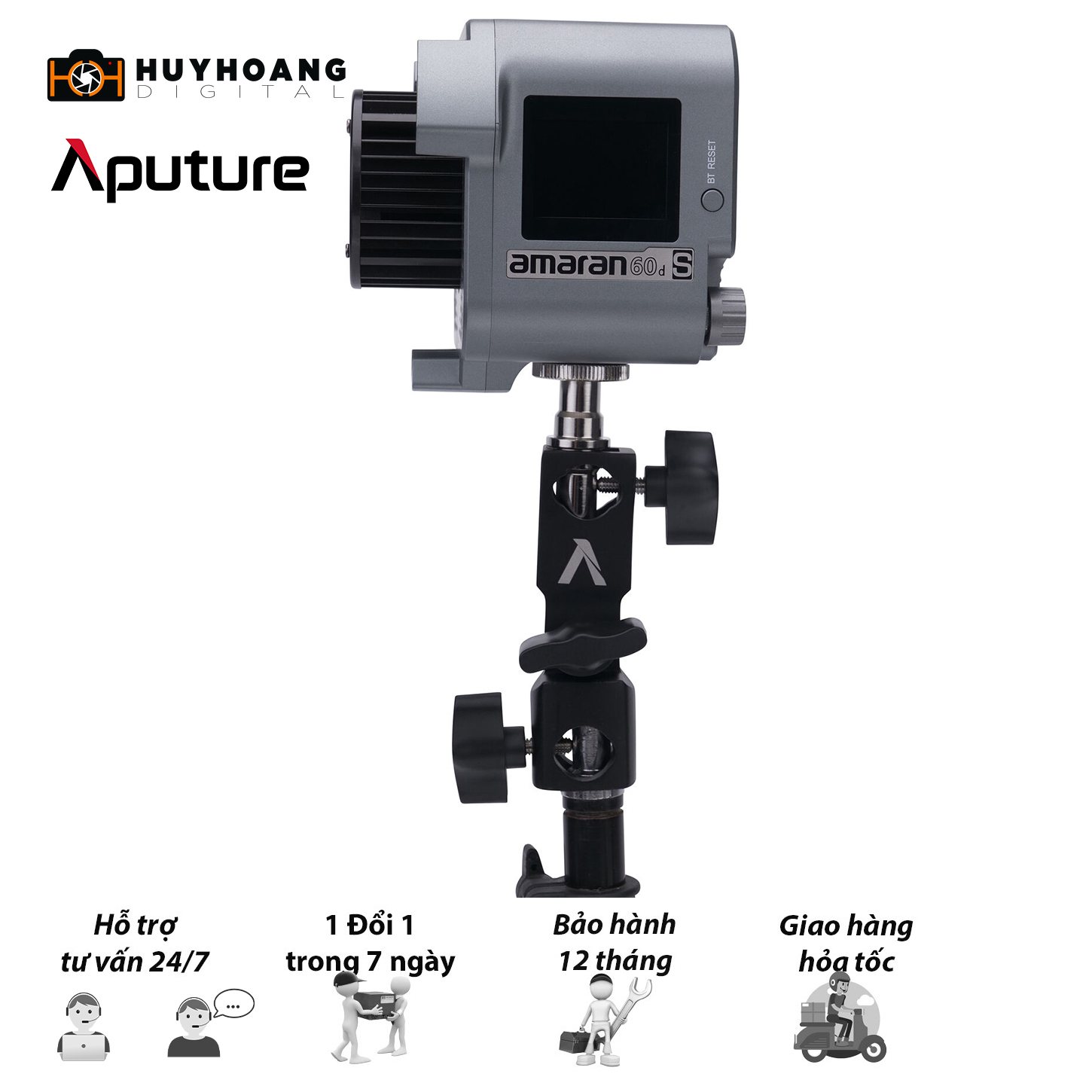 Đèn LED Aputure Amaran 60d S