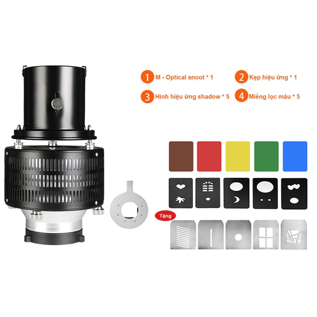Tạo Hiệu Ứng - Spot (M-Optical Snoot) - Hàng Nhập Khẩu