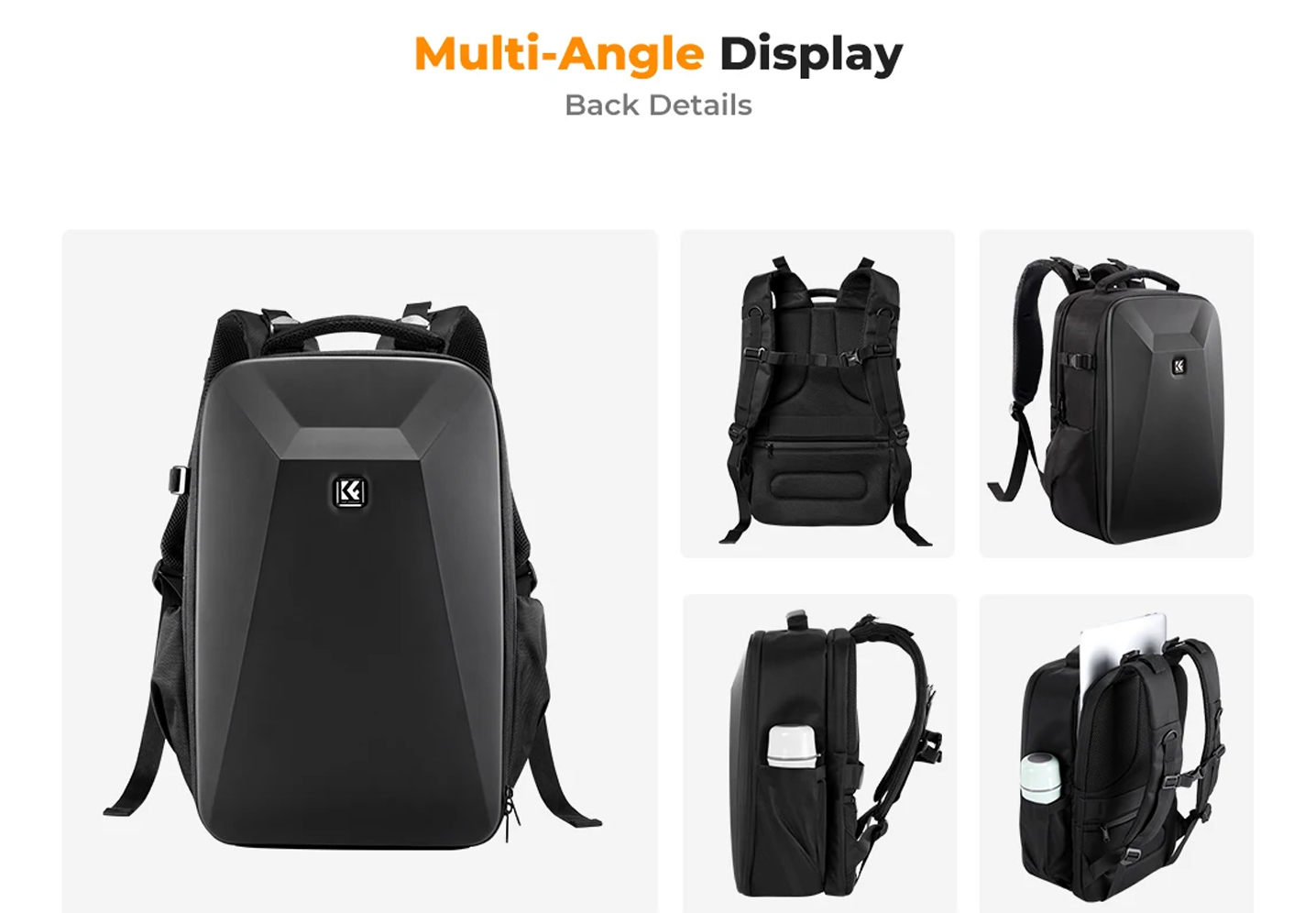K&F CONCEPT KF13.134 | Balo K&F Concept Professional Camera Backpack 22L -ĐEN