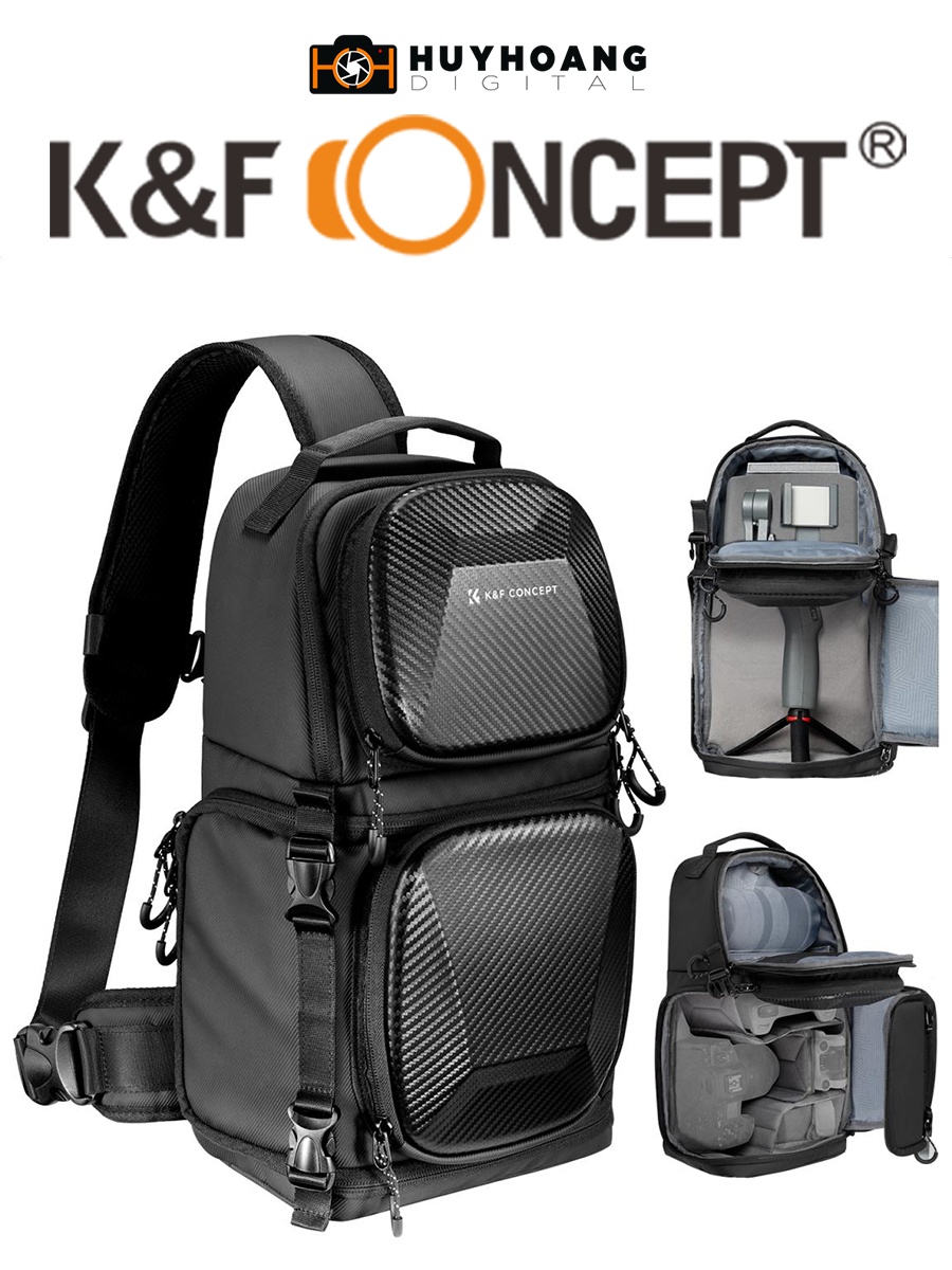 Túi đeo chéo máy ảnh K&F CONCEPT Slig Bag | KF13.176
