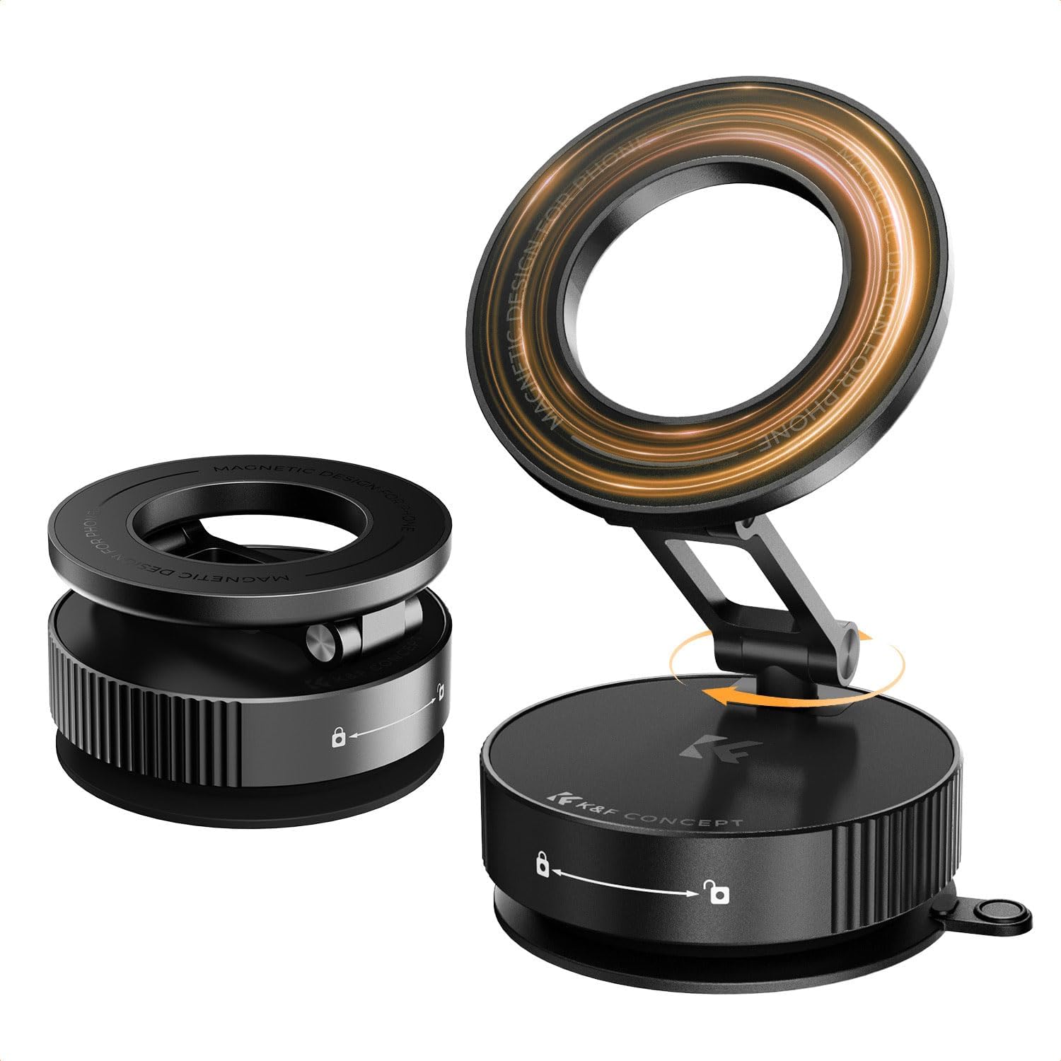 Giá đỡ điện thoại từ tính K&F CONCEPT MS-52 | KF15.0007