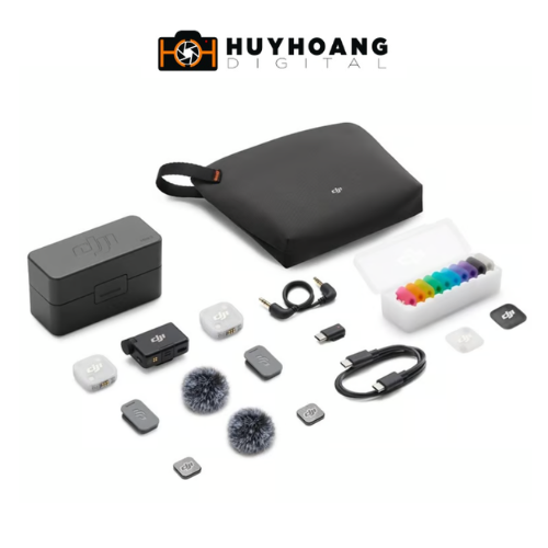 Microphone DJI Mic Mini 2 (2 TX + 1 RX + Charging Case)