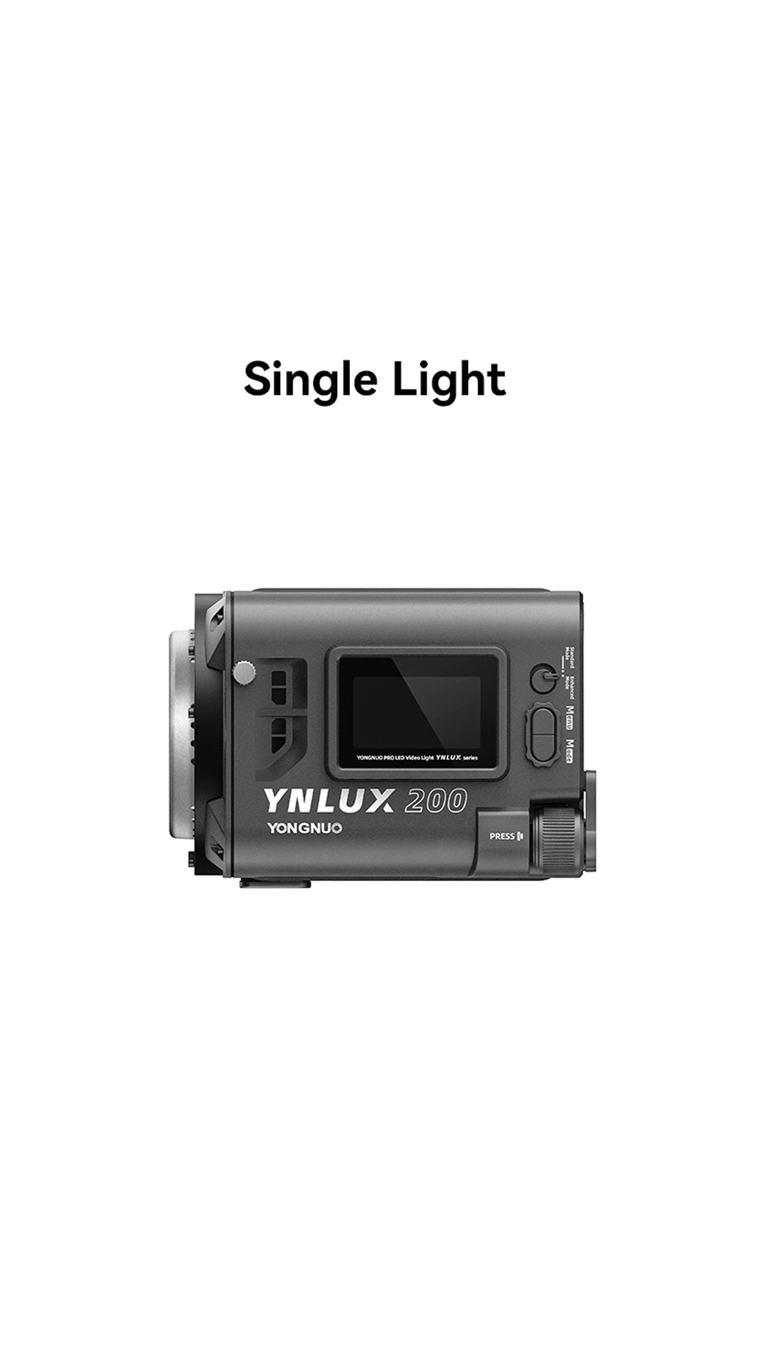 Đèn LED YONGNUO LUX200 Combo - Ánh sáng trắng 5600K