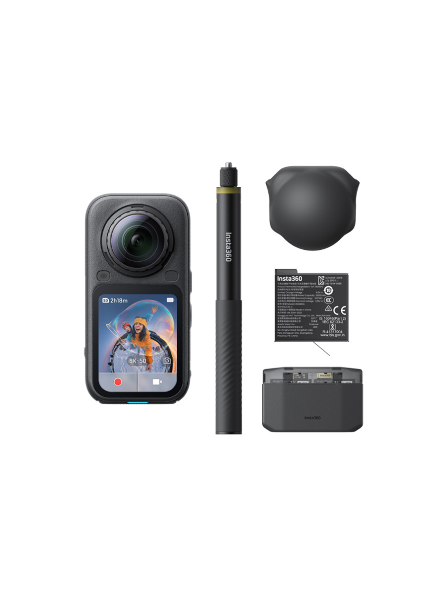 Insta360 X6 Essentials Bundle – Black