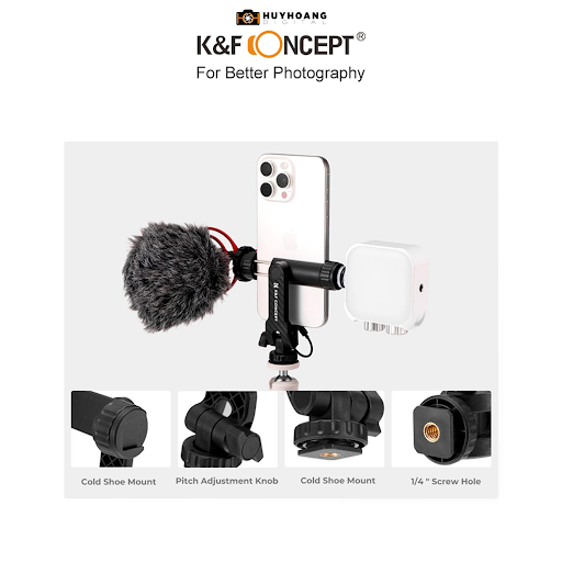Chiếc kẹp K&F Concept KF31.084 sở hữu nhiều ưu điểm nổi bật